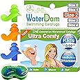 WaterDam Swimming Ear Plugs Great Waterproof Ultra Comfy Earplugs Prevent Swimmer's Ear