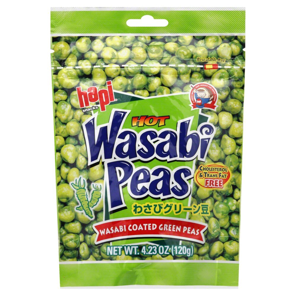 Hapi Snack Pea Grn Wasabi