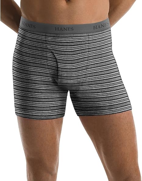 Hanes Herren Slip 6er Pack - Baumwoll-Unterwäsche Mit Comfort Flex Bund