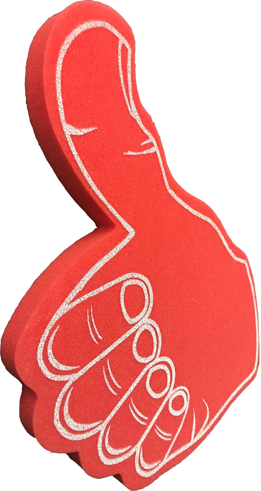 Buy Giant Thumbs Up Red Foam Hand Online at desertcartUAE