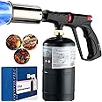 Striludo POWERFUL Grill & Cooking Propane Torch,Sear Torch Sous Vide,Culinary Kitchen Blow Torch,Campire Charcoal Starter,Adjustable Flame Thrower,Fire Gun for Steak,BBQ (Tank Not Included)