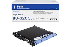 MOLIMER 1 Pack BU-320CL High Yield Belt Unit Replacement for Brother MFC-L8600CDW MFC-L8850CDW HL-L8250CDN HL-L8350CDW MFC-L9550CDW HL-L9300CDWT HL-L8350CDWT HL-L9200CDWT Printer BU320CL Black Belt Unit
