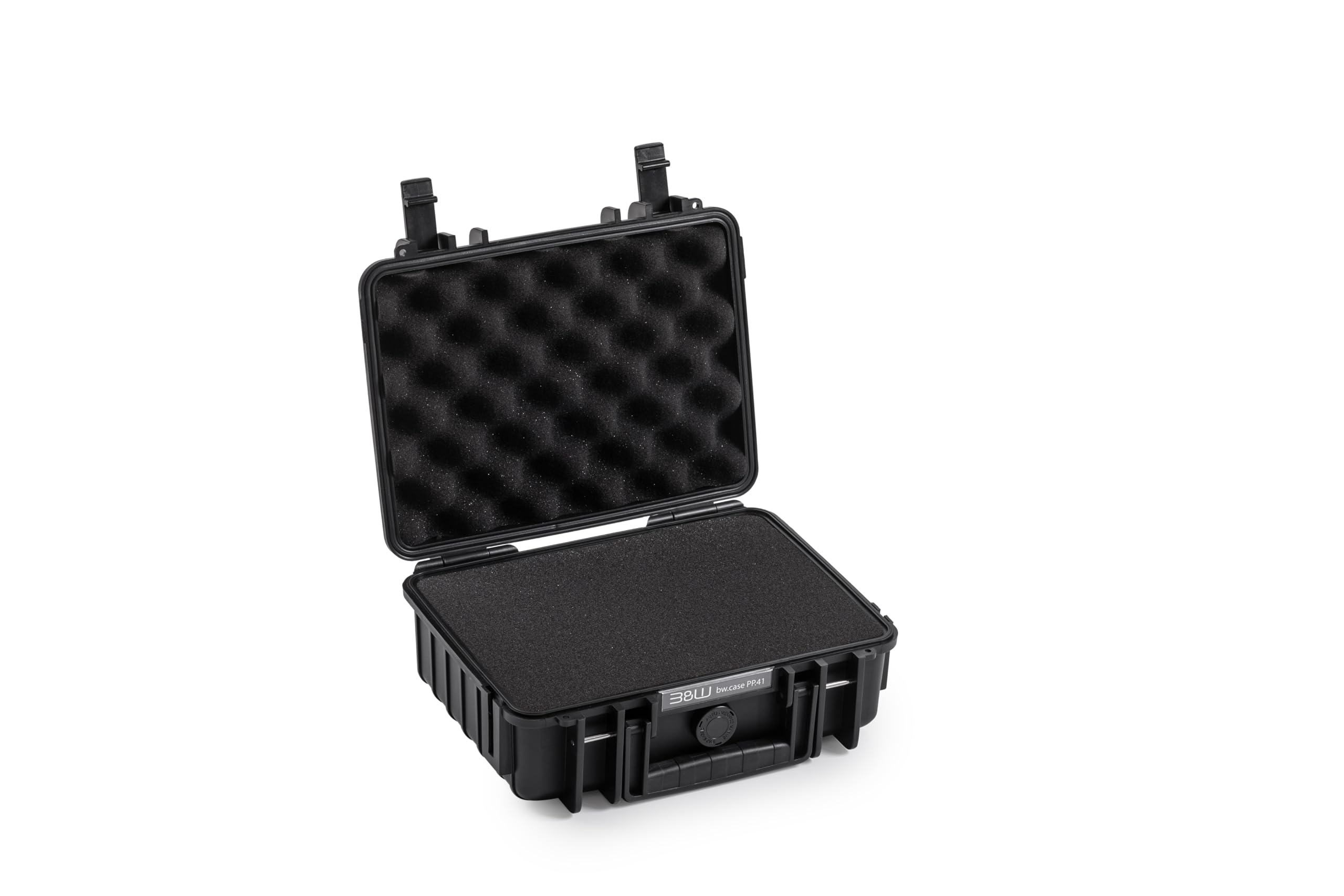 B&W outdoor.cases Type 1000 with Pre-Cut Foam (SI) - Black - The Original