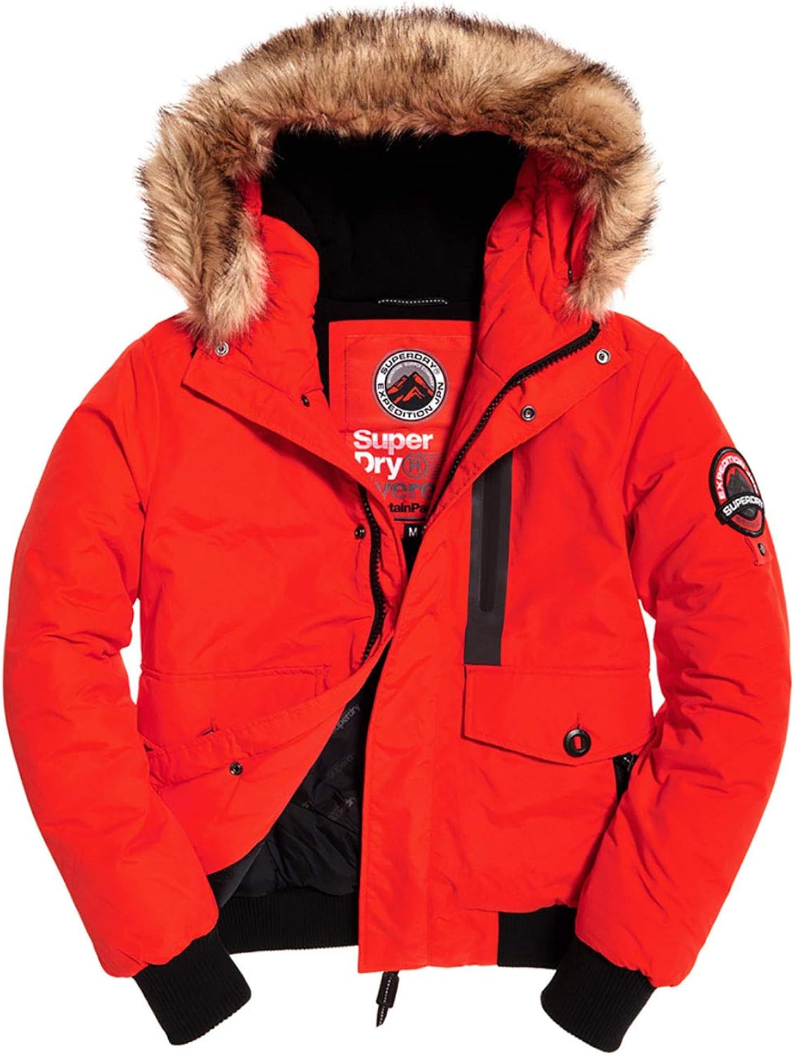 Superdry Jacke Herren Everest Bomber Bold Orange, GrößeXL Amazon.de