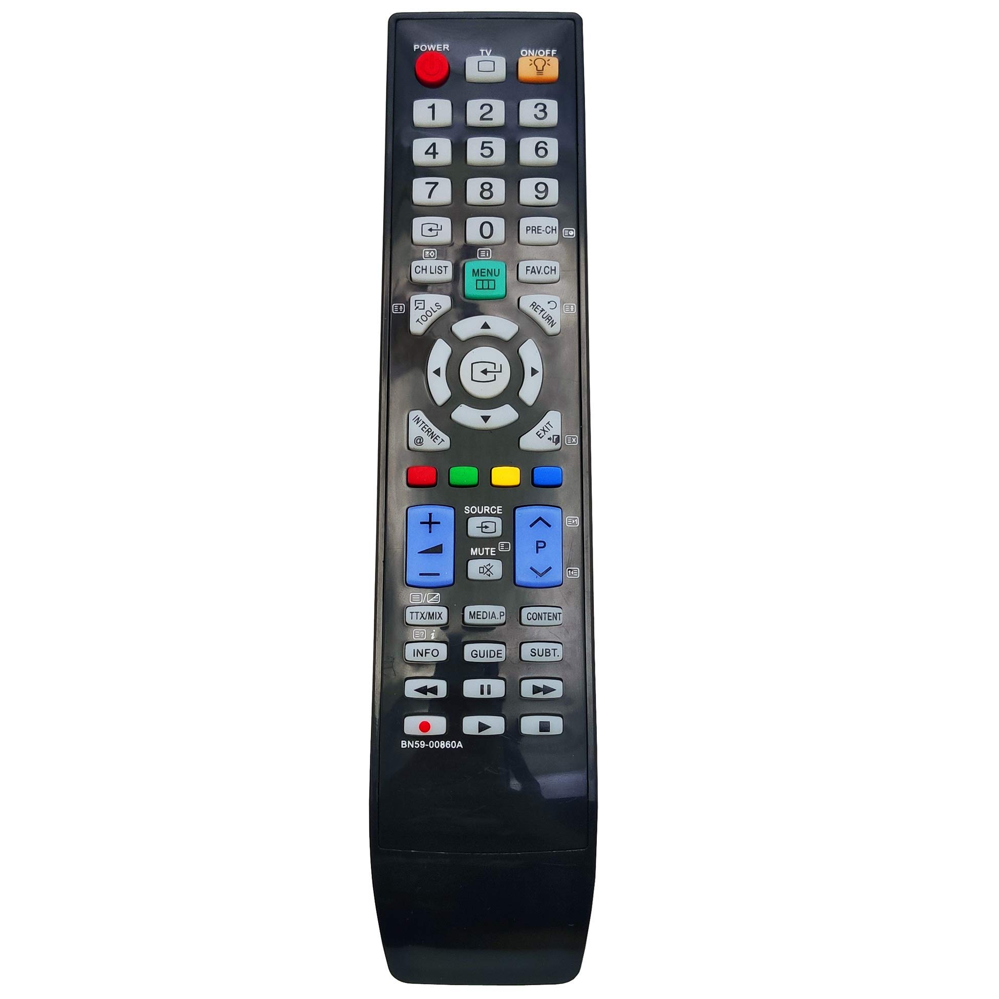 Photo 1 of INTECHING BN59-00854A TV Remote Control for Samsung BN5900854A, LN40B650T1FXZA, LN40B650T1FXZA, LN55B650T1FXZA, PL50B650, PN50B650, PN58B650, PN58B650, UN55B6000VFXZA