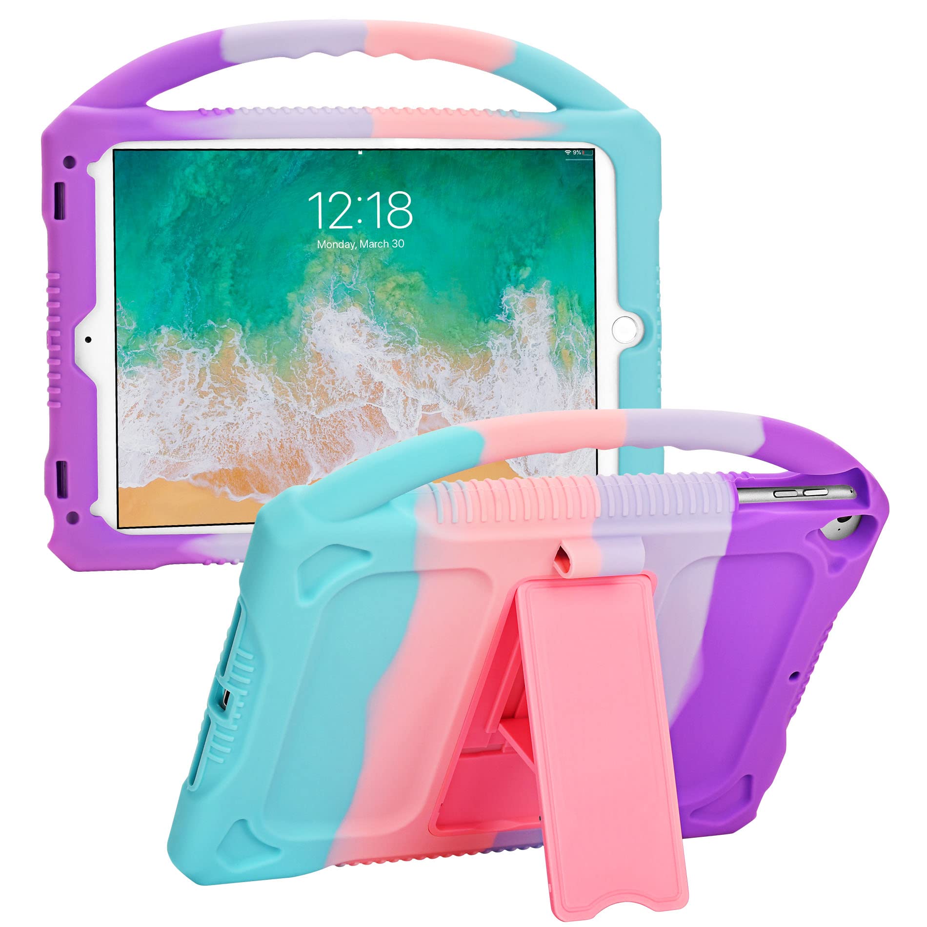 JOGUIIA iPad 6th/5th Gen Silicone Kids