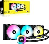 Corsair H150 RGB 360mm Liquid CPU Cooler SP120 RGB ELITE Fans AM4 LGA 1200 view 7