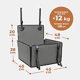 Wuglo Extra Stable Dog Car Seat with Seat Belt Waterproof 12 kg view 8