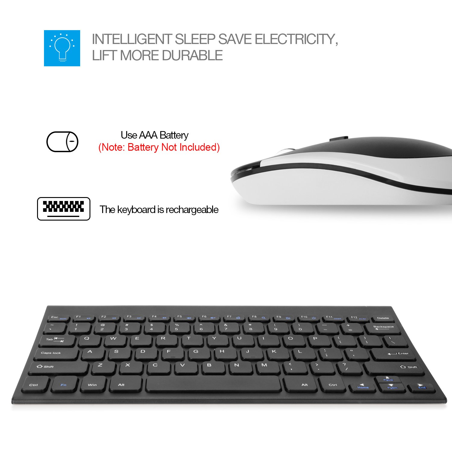 Photo 1 of Wireless Keyboard And Mouse