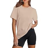 OFEEFAN Workout Tops for Women UPF 50+ Breathable Quick Dry Loose Fit T Shirt Outdoor Yoga Running Hiking Gym Tee Top