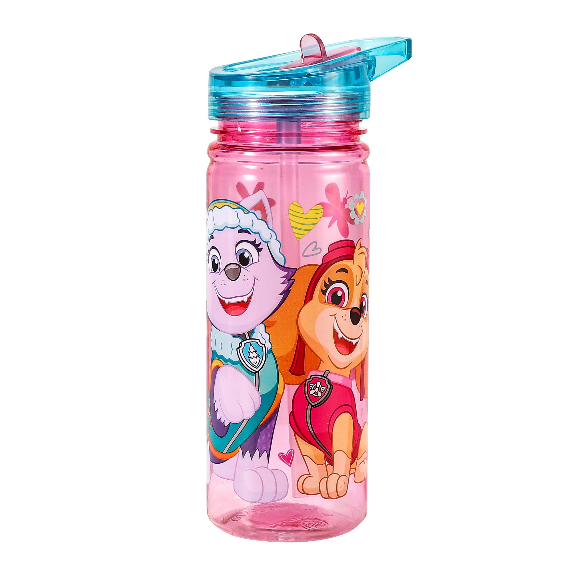 Zawadi Global Paw Patrol Girl 580ml Water Bottle for Kids School Drinks Bottle Made of Durable Ecozen Reusable BPA Free