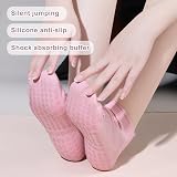 Zuimei 5 Pairs Pilates Yoga Grip Socks Women Non Slip UK 4-7 view 6