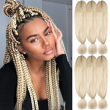 Instastyle 6packs 613 24 Inch 6 Packs Colored Synthetic Jumbo