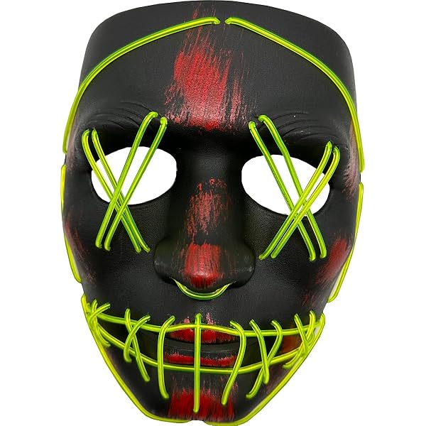 Amazon.com: Studio Halloween Heavy Cross Hatch Eyes Mask