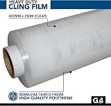 G4GADGET Pallet Wrap 6 Rolls 400mm x 150m Heavy Duty Waterproof Film view 7