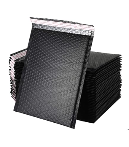 PACRON Small Protective Poly Bubble Mailers, #00 (5x10) Qty: 250, Water Resistant Mailer Envelopes, Puncture Resistant Mailing And Padded Shipping Supplies, Protective Bubble Packaging, MADE IN USA - View #9