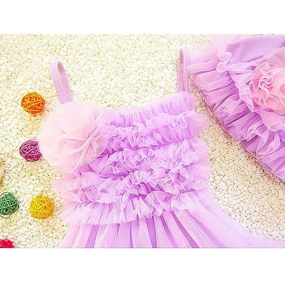 Fille Couleur Violet Taille 90cm Smkwalhm Robe De Plage