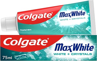 Colgate Max White White + Crystals Toothpaste 75ml Freshness UltraFreeze