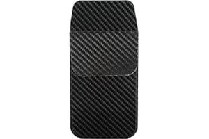 Dimeho Pocket Protector, Leather Pocket Protector for Men Shirts PU Pocket Pen Holder Multi-Purpose Pocket Protectors Holds for Lab Coats Pens and Pencils, Pointers, and Work Tools, Black