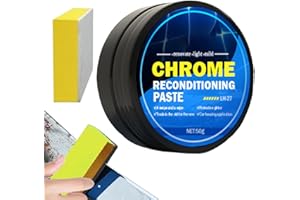 Chrome Polish Agent - Rust Remover Metal Polish Chrome Restorer,All Purpose Chrome Restorer Protectant, Metal Gloss Polish fo