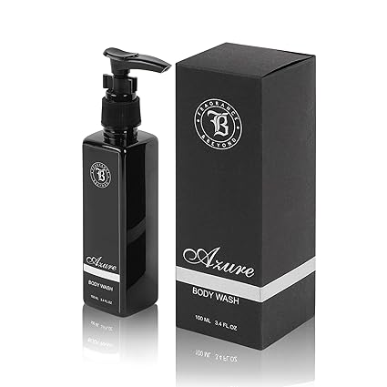 Fragrance & Beyond Perfume Body Wash for Men - Azure (100 ML) for all skin types, paraben and sulphate free