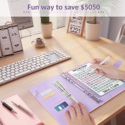Sooez 100 Envelopes Money Saving Challenge, Savings