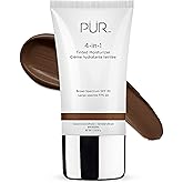PÜR MINERALS 4-in-1 Tinted Moisturizer With SPF 20 - Hydrating Face Moisturizer, Primer, & Foundation With Shea Butter, Aloe Vera & Vitamin B3 - Vegan Friendly - Free of Paraben, Gluten & BPA