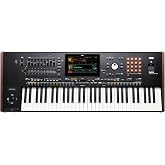 Korg Pa5X 61 61-key Arranger Workstation | EDS-XP sound engine with 61 semi-weighted keys and 8-inch touchscreen for performance, recording and songwriting