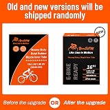 YunSCM 2-Pack 16x1.50/1.75/1.90 Heavy Duty Bike Tubes AV32 Schrader view 2