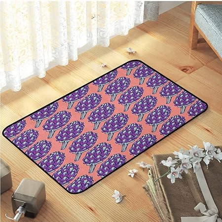 Amazon Com Artichoke Indoor Outdoor Kitchen Rugs And Mats