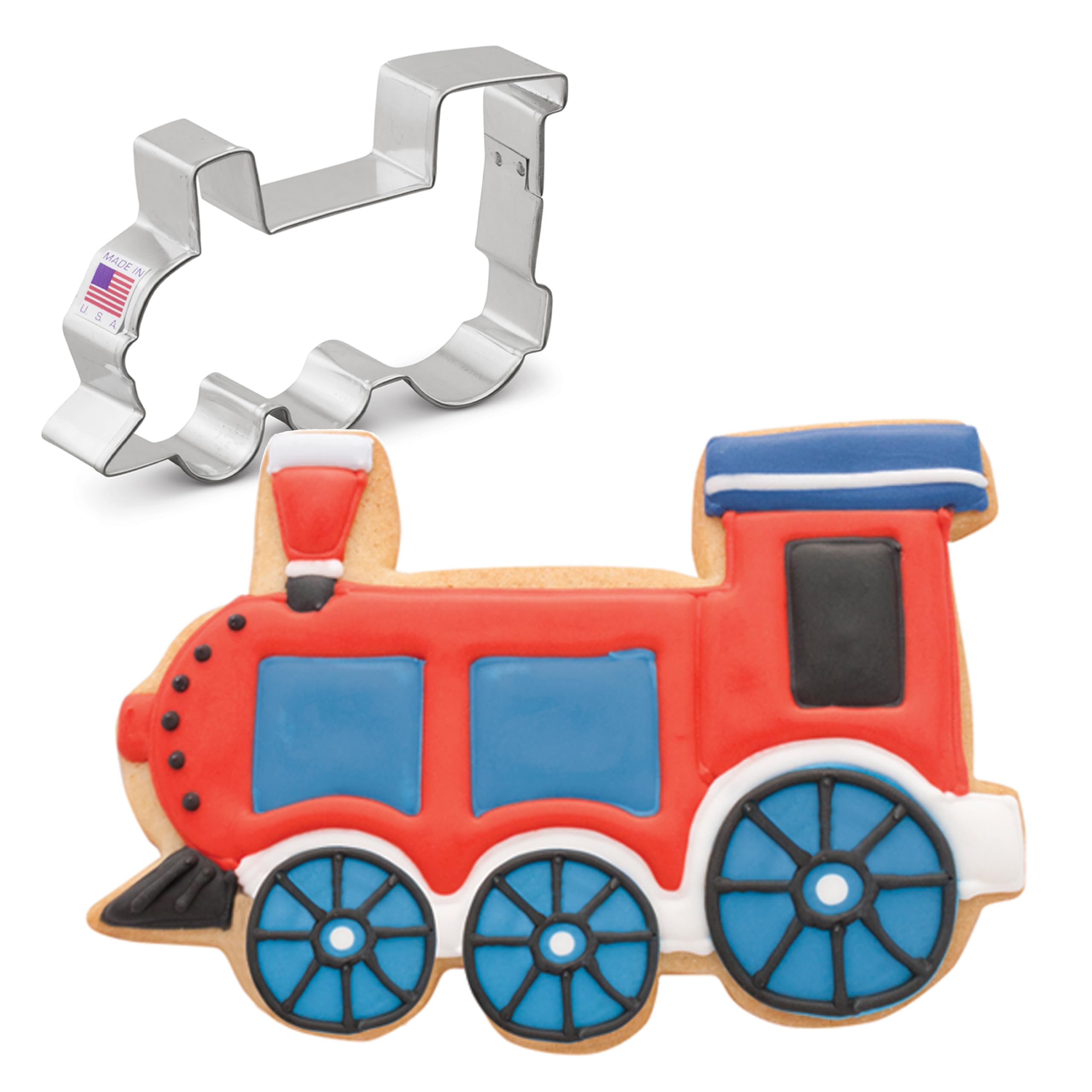 Train Cookie Cutter 11.4 cm, Made by Ann Clark