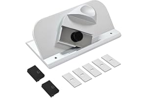 FANCAT Bevel Mat Cutter for Framing, Compatible with Logan 2000, 45° Push-Style Handheld Mat Board Cutter with 5 Blades for Framing, Artwork, and Photo Display