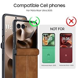 BSNRM for Motorola Razr Ultra 2025 Case Built-in