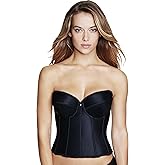 Dominique Rachelle Strapless Longline Plunge Front Corset Bridal Bra | Convertible Strapless