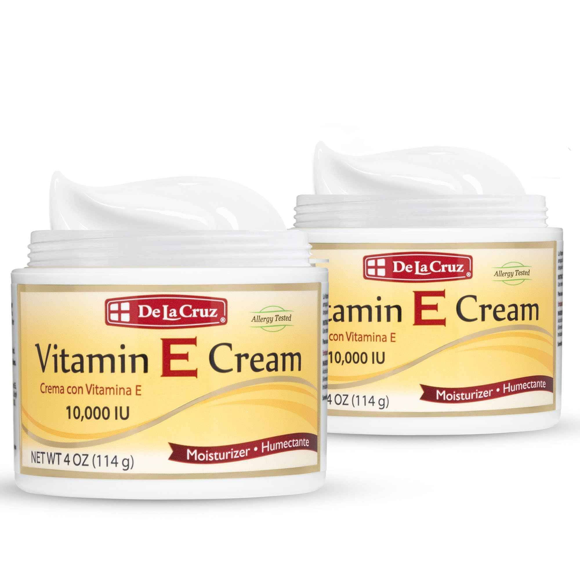 De La Cruz Vitamin E Cream, 4 Ounce by De La Cruz
