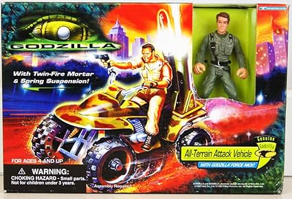 godzilla playset