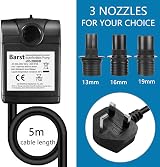 BARST 2000L/H Submersible Water Pump 45W 5m Cord Ultra Quiet 4 Suction view 5