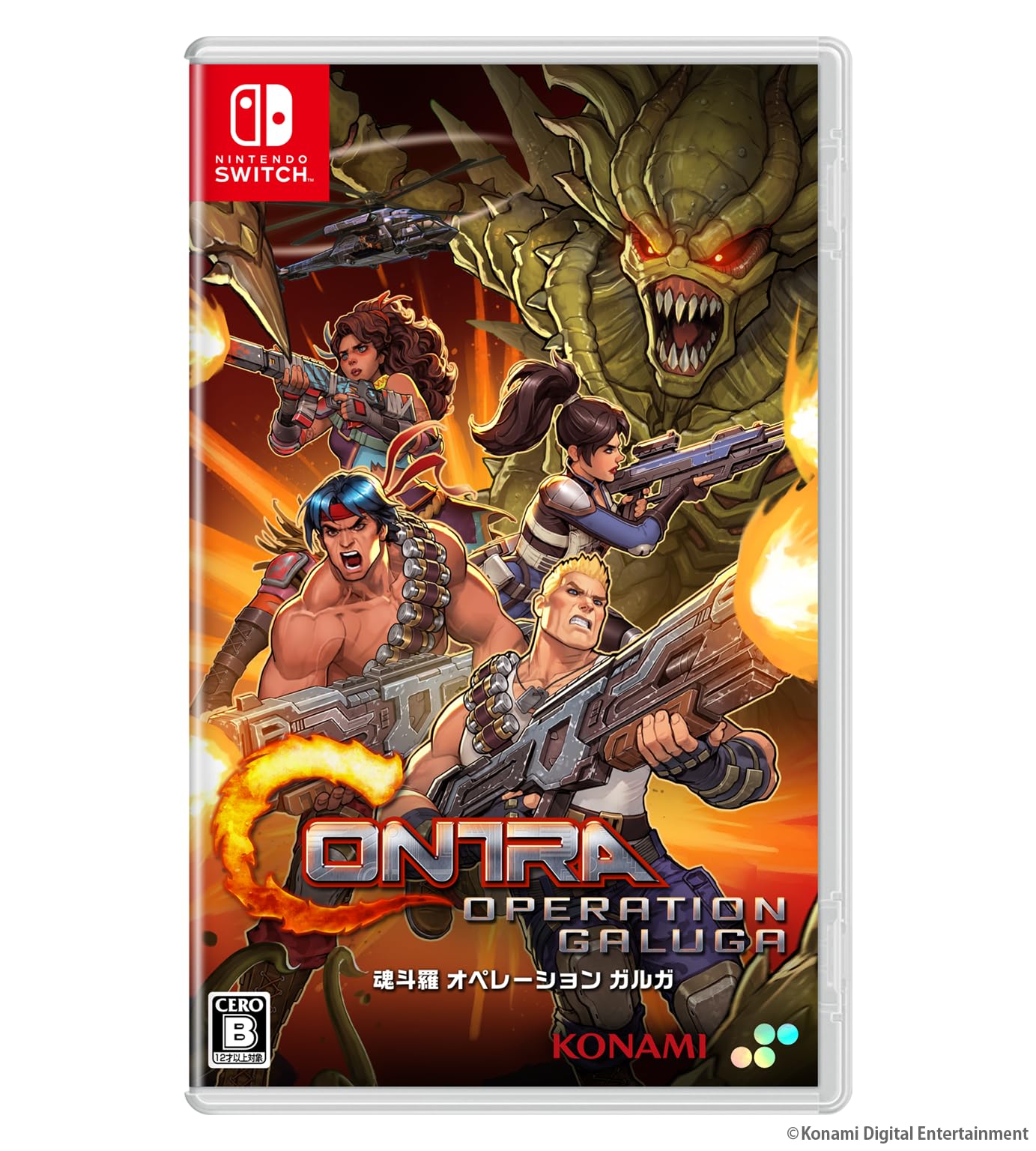 KONAMI 魂斗羅 オペレーション ガルガ Switch コナミの商品画像