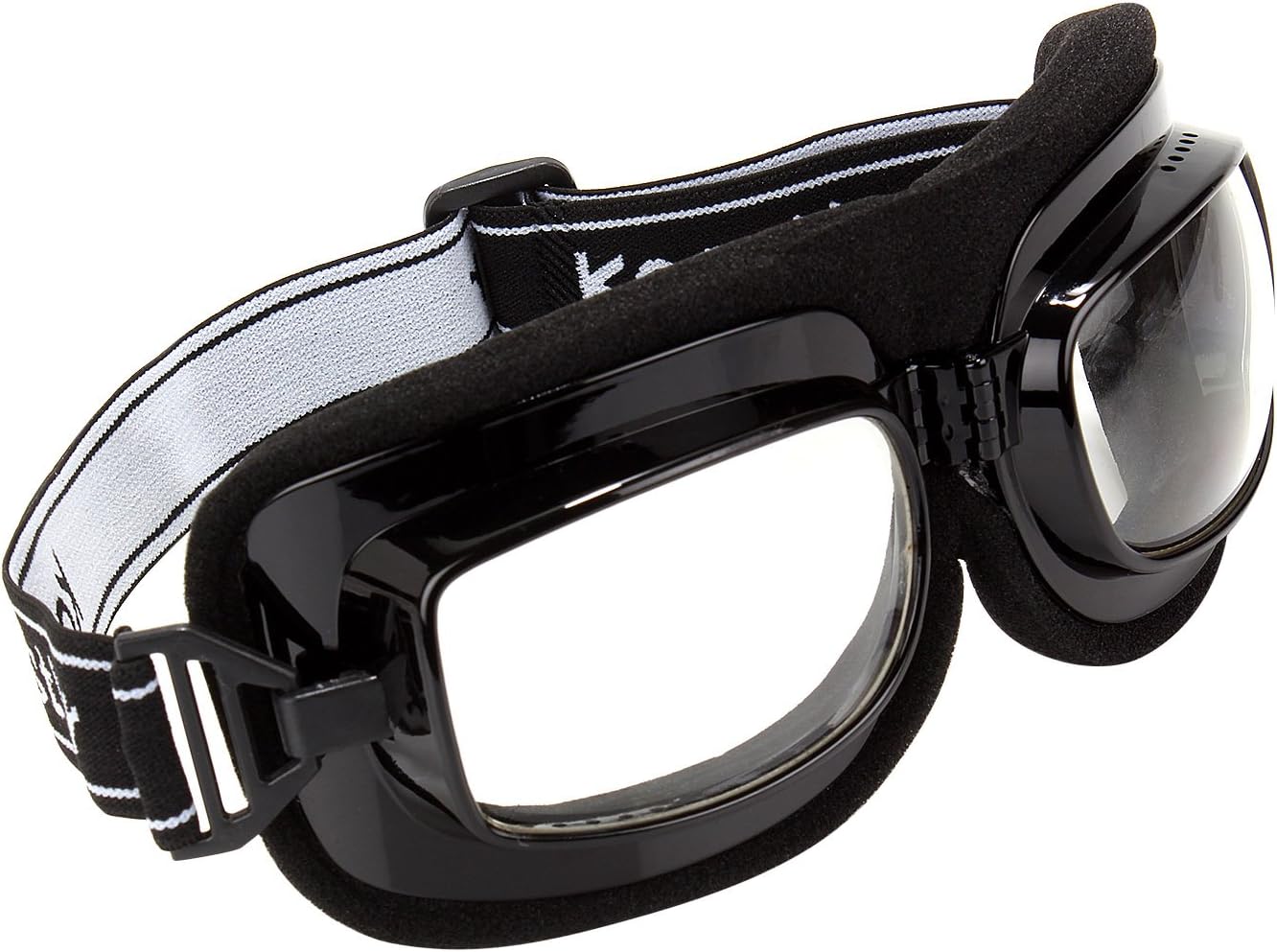 RuggedTrails® Clear Glass Riding Goggles with Adjustable Band