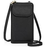 FALAN MULE Small Cell Phone Crossbody Bag Purse for Women, PU Leather Wallet Purse…