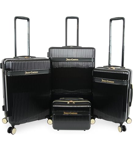 Amazon.com | Juicy Couture Sadie 3-piece Hardside Spinner Luggage