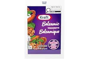 Kraft Balsamic Vinaigrette Salad Dressing (100 x 40 mL Packets)