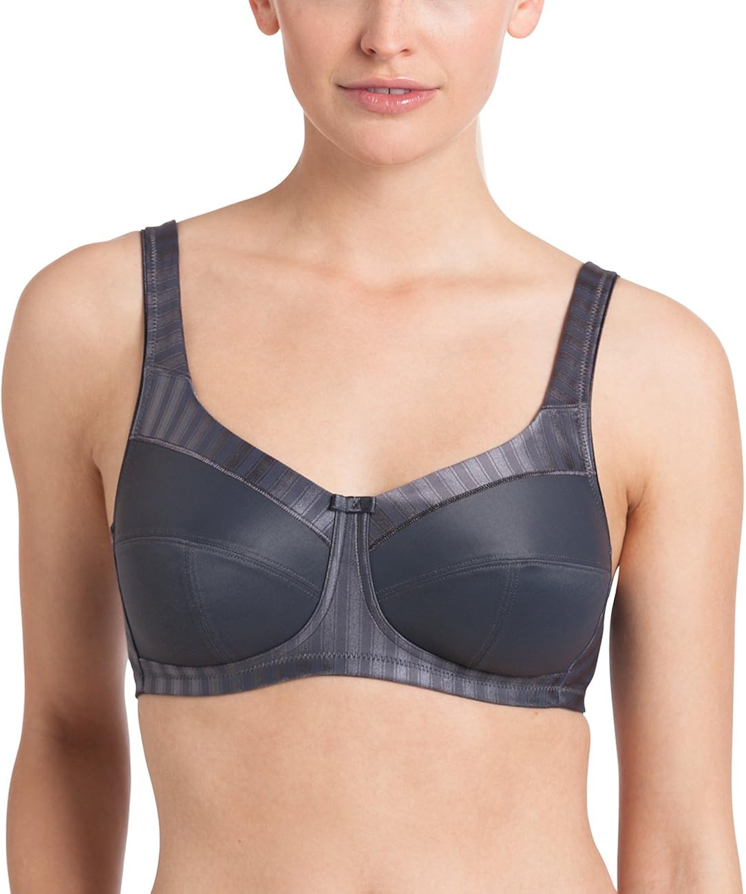 Anita Damen Bügelloser BH Komfort Manhattan, Gr. 120D, Grau (anthrazit