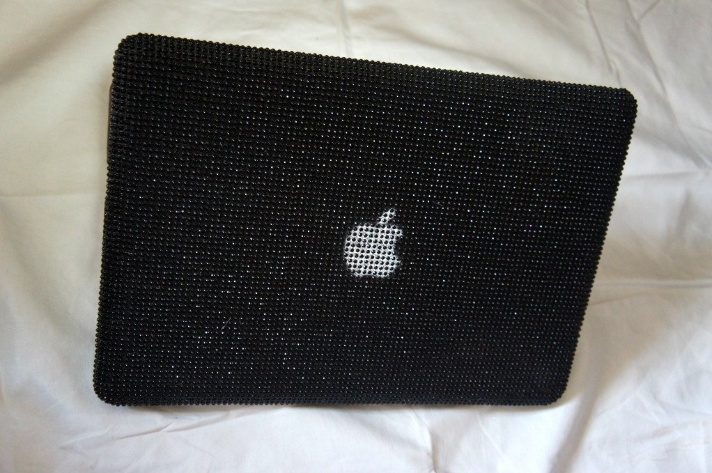 bedazzled macbook air case