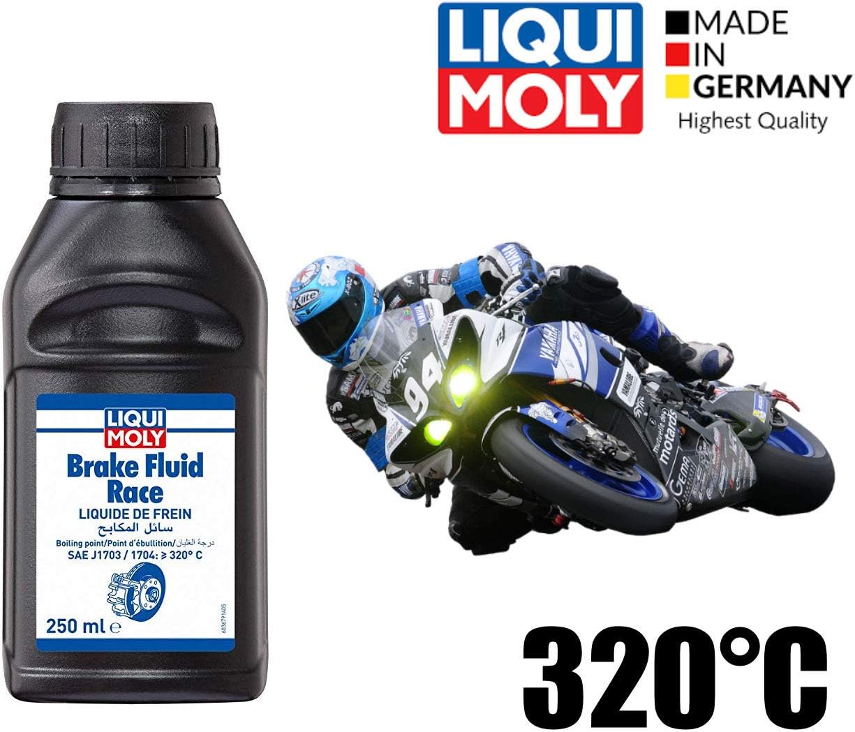 Liqui Moly racing brake fluid for motorcycles DOT 5 Amazon.de Auto