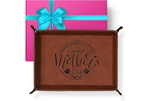 PRINLUCK Mothers Day Mom Gifts, Gifts for Mom Mothers Day from Dauther Son, Grandma Gifts, Nana Gifts, Mothers Day Mom Gifts for Wife, Mothers Day Christmas Birthday Gifts for Mom Her Women, Valet Tray