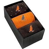 Whalley Finch Men’s Cotton Crew Dress Socks – 3-Pack, Ultra-Soft, Breathable, Everyday Comfort – Colwood