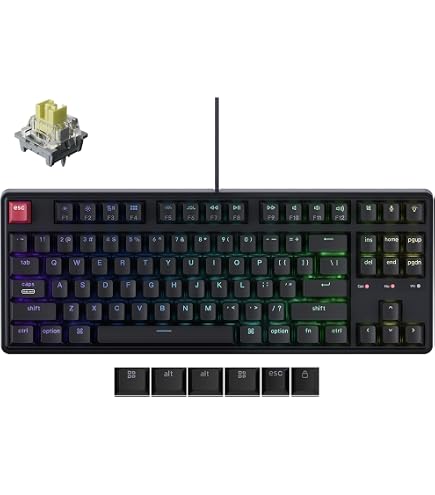 Amazon.com: Keychron Q3 QMK/VIA Wired Custom Mechanical Keyboard