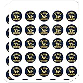 UC Irvine Anteaters Logo 1" Planner Calendar Scrapbooking Crafting Clear Stickers