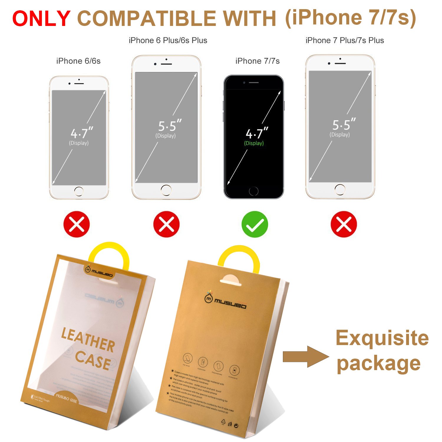 2 in 1 iPhone 7 iPhone 8 Case Wallet Folio Flip PU Leather Case Magnetic Detachable Inner Shell and Slim Back Cover Card Holder Slot Wrist Strap for iPhone 7 iPhone 8 4.7 inch (Hot Pink-7/8)